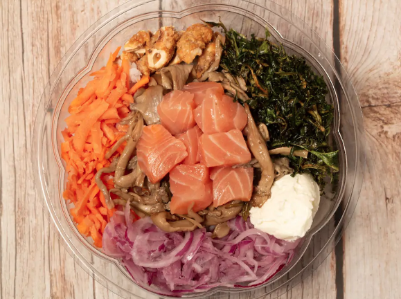 Poke de Salmão & Shimeji
